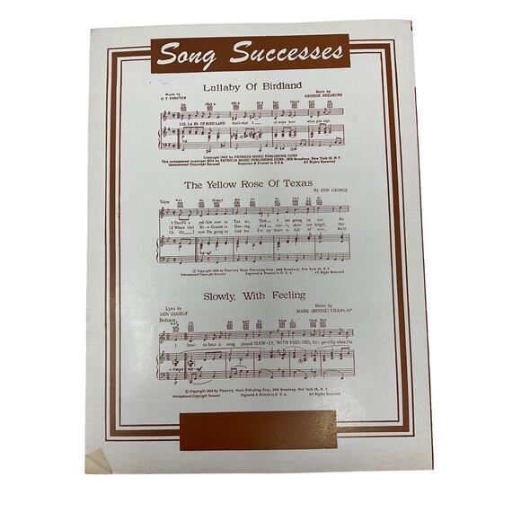Happiness Street Corner Sunshine Square Sheet Music Georgia Gibbs Wolfson White - Picture 5 of 5